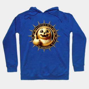 Golden Seal of Approval Tee: Thumbs Up Edition! Hoodie